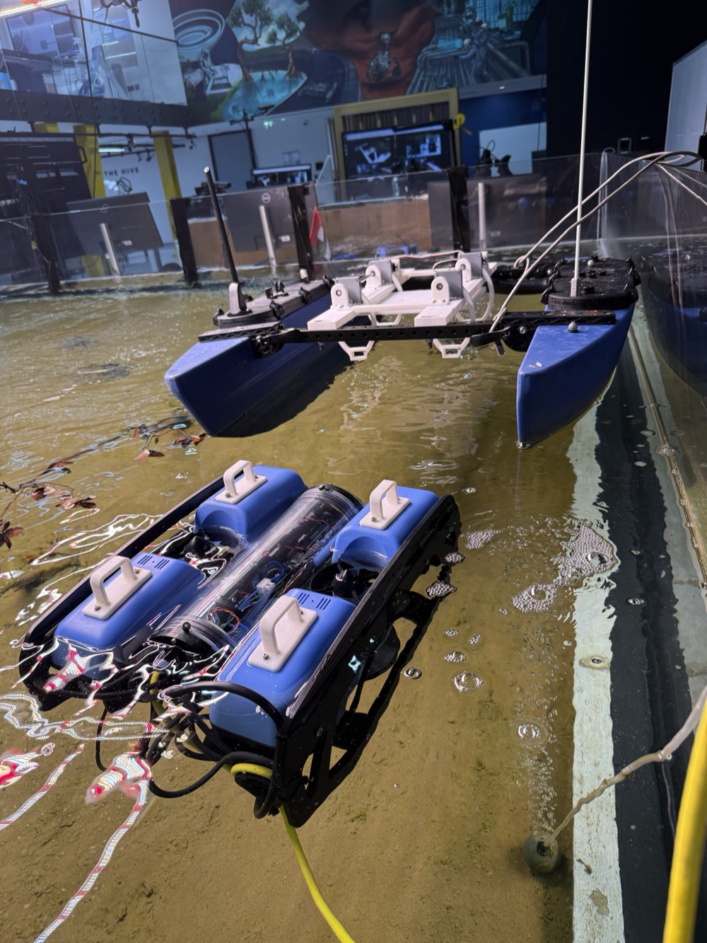 ROV docking mission
